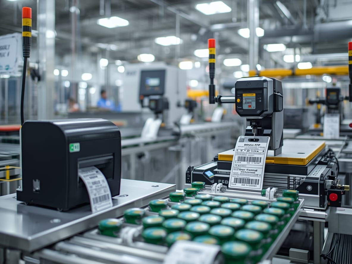 Marking equipment in production environment
